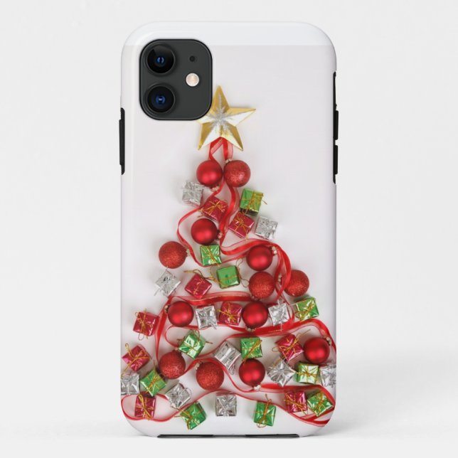 Capa Para iPhone 11 Feliz Natal (Verso)