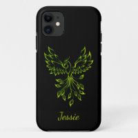 Fênix Verde Nasce em Preto