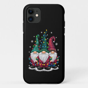 Capa Para iPhone 11 Feriado de Natal dos Três Gnomos