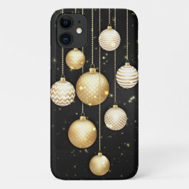 Capa Para iPhone 11 Feriado de Natal Elegante
