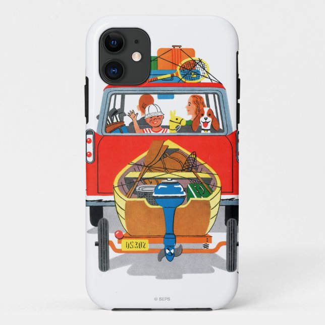 Capa Para iPhone 11 Férias de Verão (Verso)