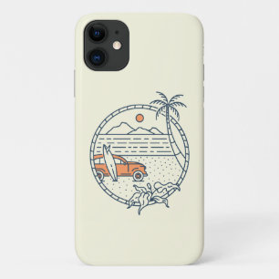 Capa Para iPhone 11 Férias de Verão na praia 2