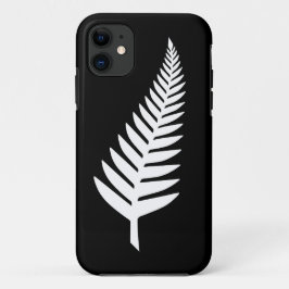 Capa Para iPhone 11 Fern prateado neozelandês