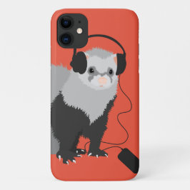 Capa Para iPhone 11 Ferret de som
