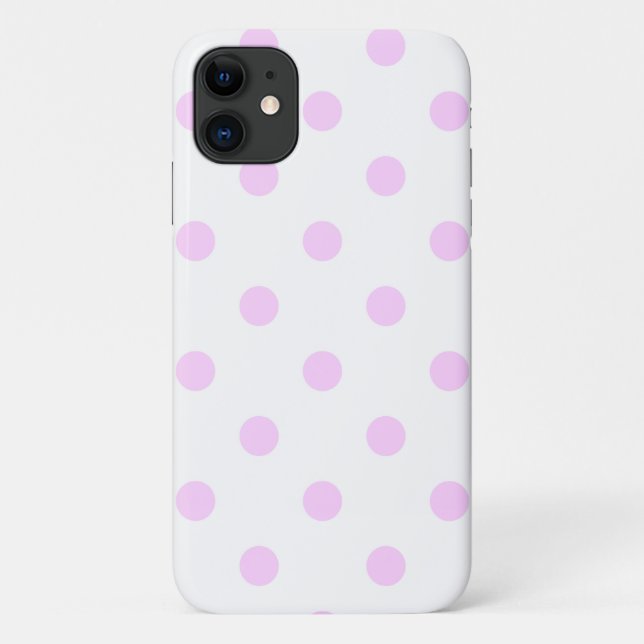 Capa Para iPhone 11 Fica na Classe 3 - Bolinhas Bonita - (Verso)
