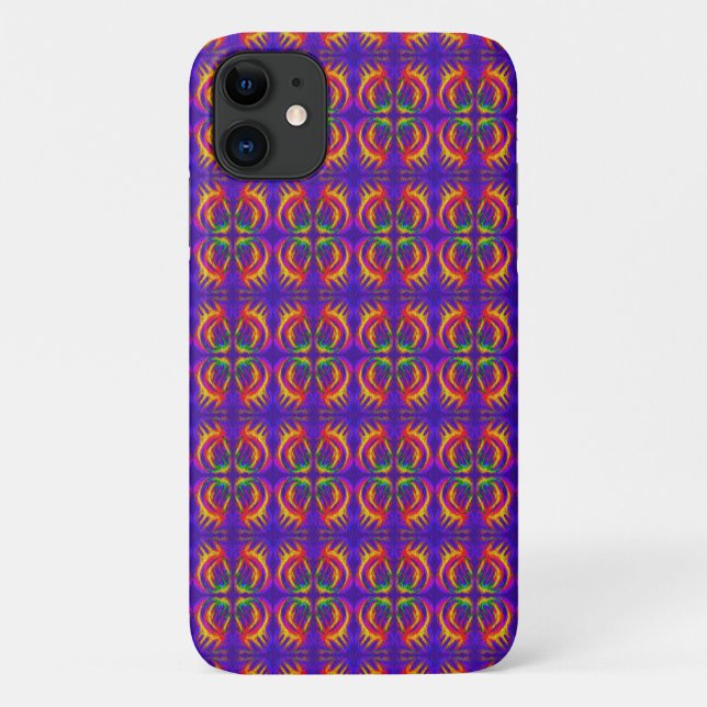 Capa Para iPhone 11 Fiery Tribal (Verso)