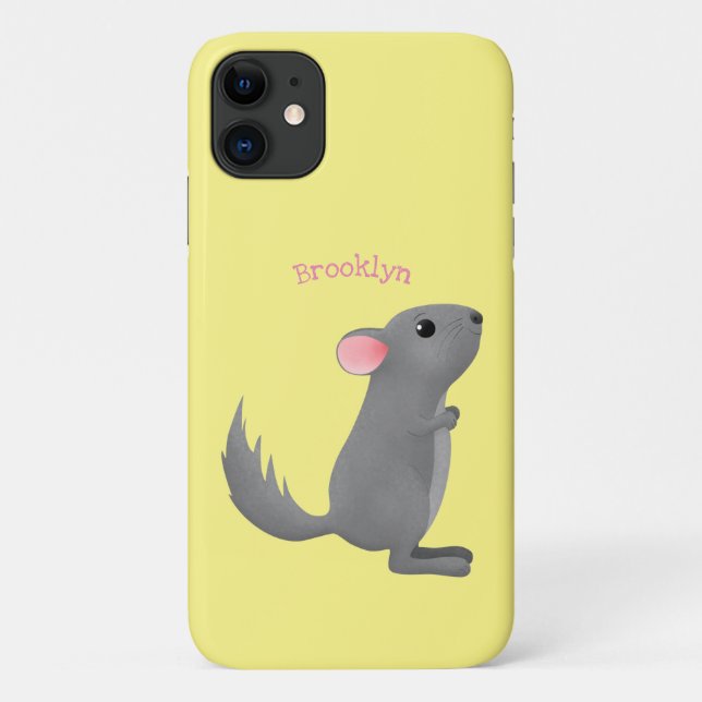 Capa Para iPhone 11 Figura de desenho animado da cinza chinesa (Verso)