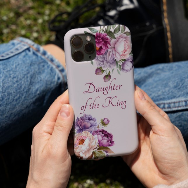 Capa Para iPhone 11 Filha do caso do iPhone/iPad do Rei Floral (Daughter of the King Floral iPhone / iPad case)
