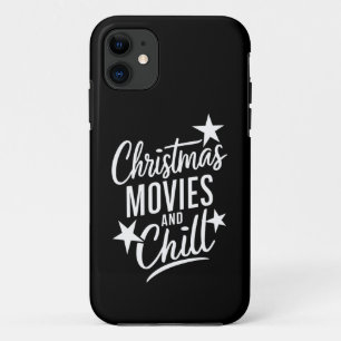 Capa Para iPhone 11 Filmes De Natal E Presente Xmas Da Família Chill