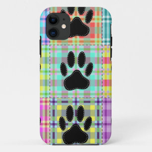 Capa Para iPhone 11 Filtro de Pata de Cães