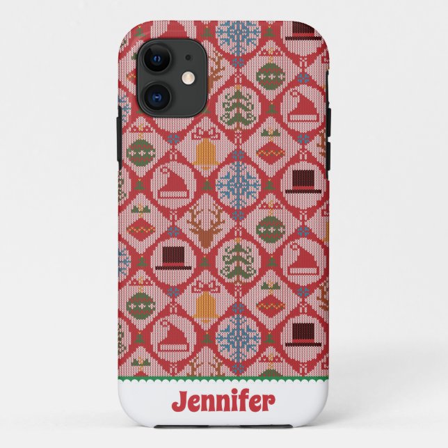 Capa Para iPhone 11 Fim de Natal (Verso)