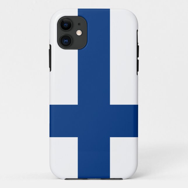 Capa Para iPhone 11  Finlândia (Verso)