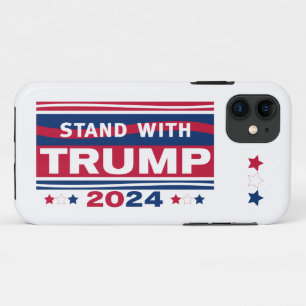 Capa Para iPhone 11 Fique com Trump~2024~MAGA