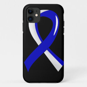 Capa Para iPhone 11 Fita branca azul 3 do ALS