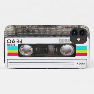 Capa Para iPhone 11 Fita Cassete 80s