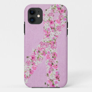 Capa Para iPhone 11 Fita cor-de-rosa para o sobrevivente do cancro da