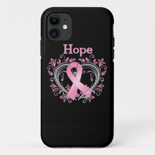 Capa Para iPhone 11 Fita da consciência do cancro da mama da esperan