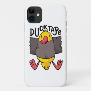 Capa Para iPhone 11 Fita Pato Divertido