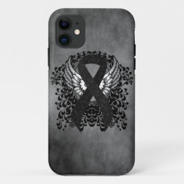 Capa Para iPhone 11 Fita Preta com Asas