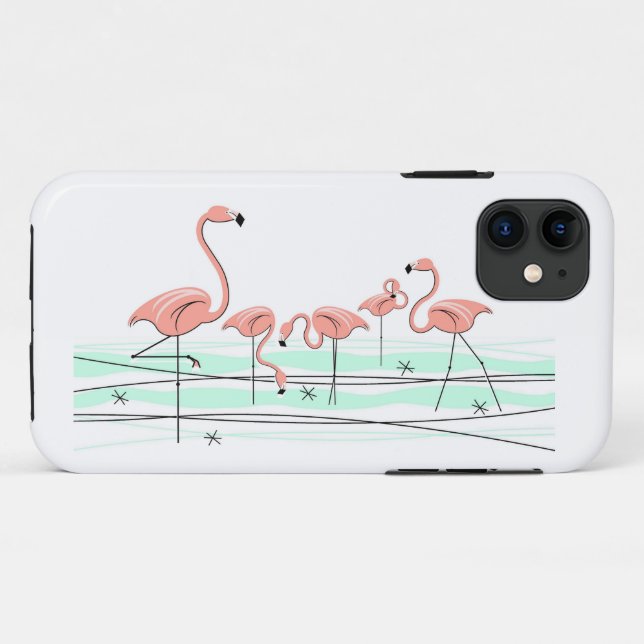 Capa Para iPhone 11 Flamingo Ocean Group iPhone 11 durão (Verso (horizontal))