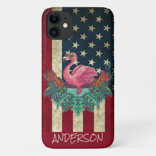 Capa Para iPhone 11 Flamingo Rosa Personalizado