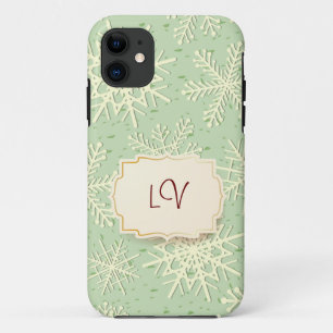 Capa Para iPhone 11 Flocos de neve, capa de iPhone 5