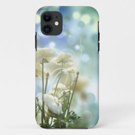 Capa Para iPhone 11 Flor branca
