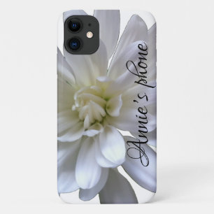 Capa Para iPhone 11 Flor branca-margarida branca-branca-mãe branca