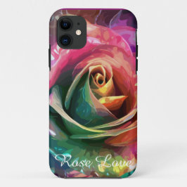 Capa Para iPhone 11 Flor Celestial: Rosa de Alienígena