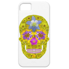 Capa Para iPhone 11 Flor - Crânio 3