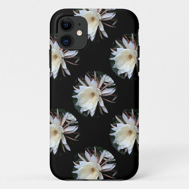 Capa Para iPhone 11 Flor De Cactus Epífitas (Verso)