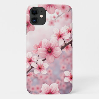 Capa Para iPhone 11 flor de cereja