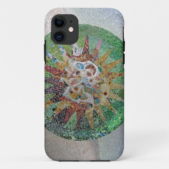 Capa Para iPhone 11 Flor de Gaudi (Verso)
