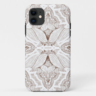 Capa Para iPhone 11 Flor Mandala 1