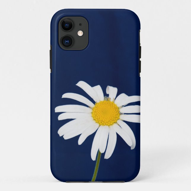 Capa Para iPhone 11 Flor margarida (Verso)