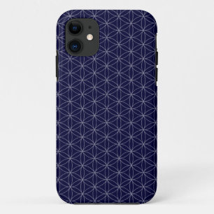 Capa Para iPhone 11 Flor marinho Azul da Vida