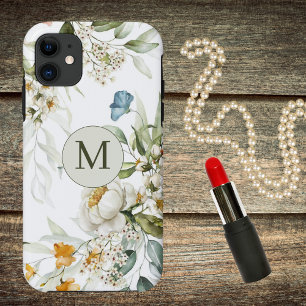 Capa Para iPhone 11 Floral Dupla Lado do País Elegante
