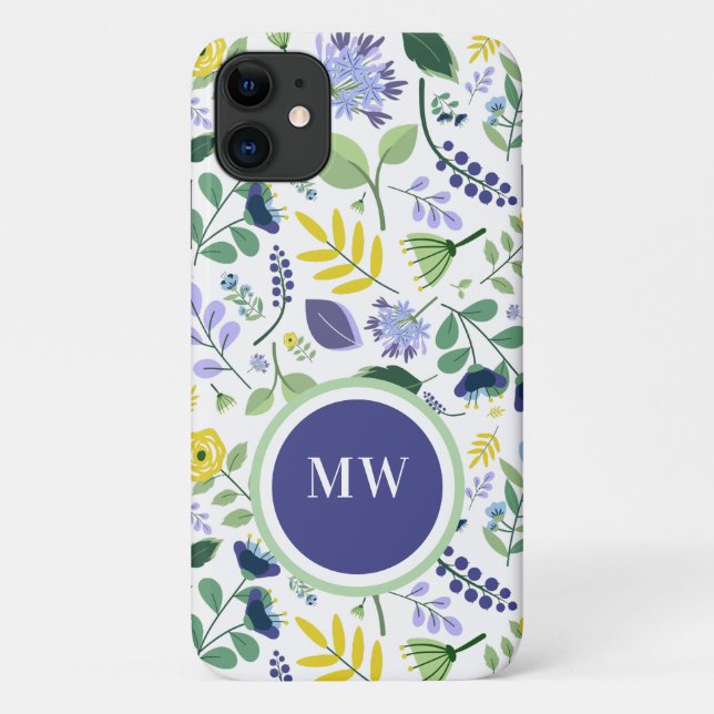 Capa Para iPhone 11 Floral Peony (Verso)