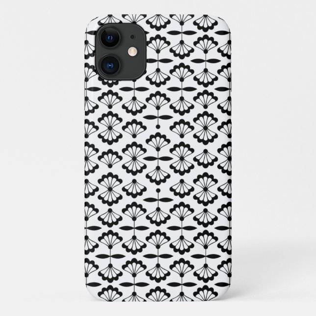 Capa Para iPhone 11 Flores árabes (Verso)