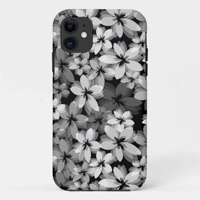 Capa Para iPhone 11 Flores bonito (Verso)