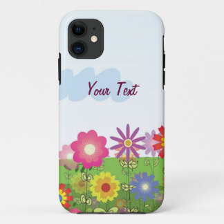 Capa Para iPhone 11 Flores coloridas - personalize