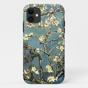 Capa Para iPhone 11 Flores da árvore de amêndoa de Van Gogh da arte