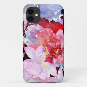 Capa Para iPhone 11 Flores de água