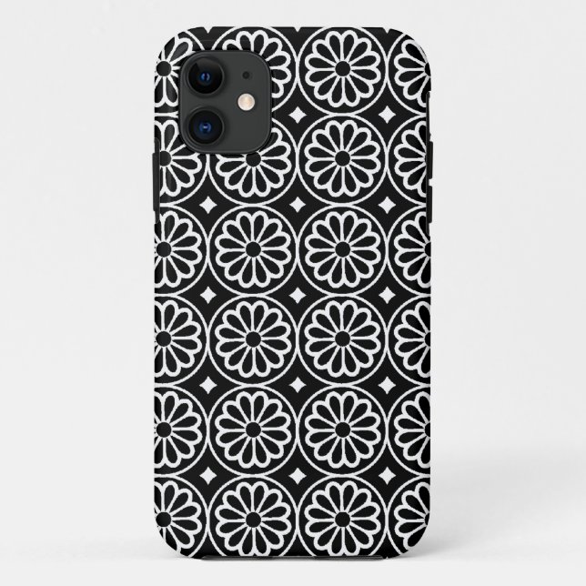 Capa Para iPhone 11 Flores do Antigo Egito -  (Verso)