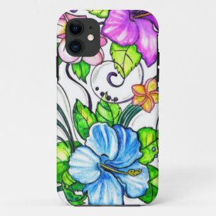 Capa Para iPhone 11 Flores Hawiian Hibiscus