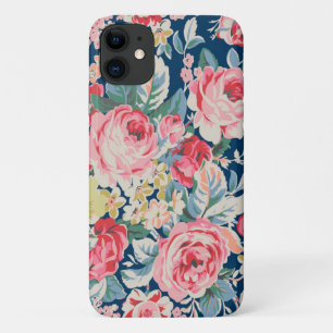 Capa Para iPhone 11 Flores Lindas Adoráveis Modernas em Flor