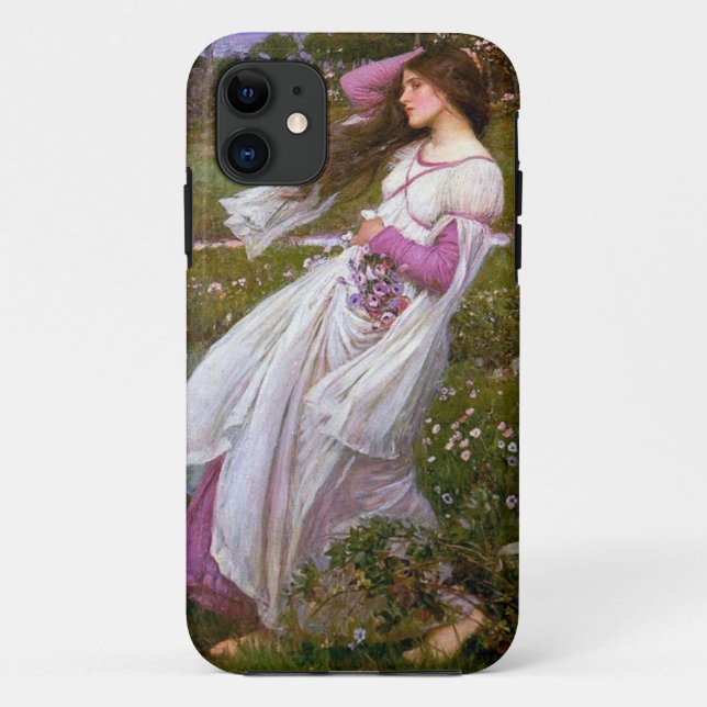 Capa Para iPhone 11 Flores por John Waterhouse (Verso)