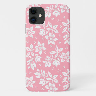 Capa Para iPhone 11 Flores Rosa Doce