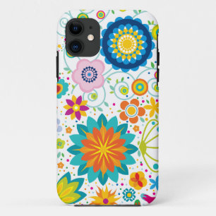 Capa Para iPhone 11 Flores selvagens