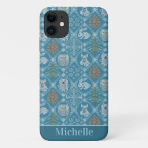 Capa Para iPhone 11 Floresta de inverno
